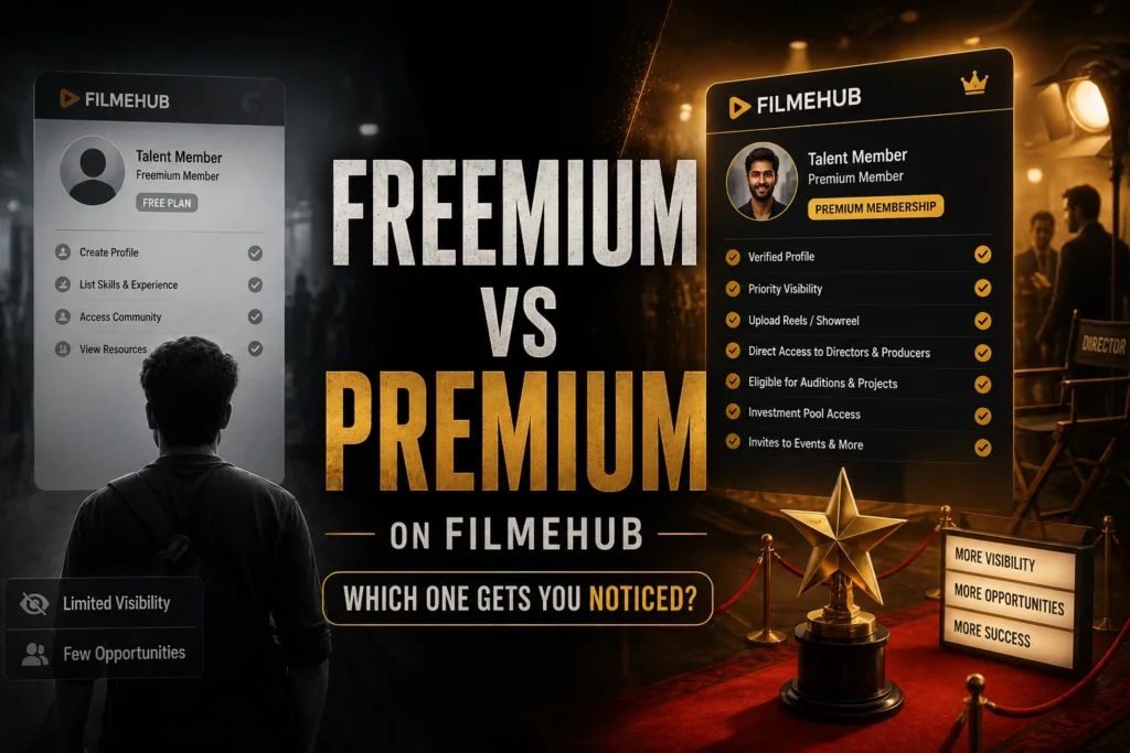 Freemium vs Premium on Filmehub — Which One Gets You Noticed?