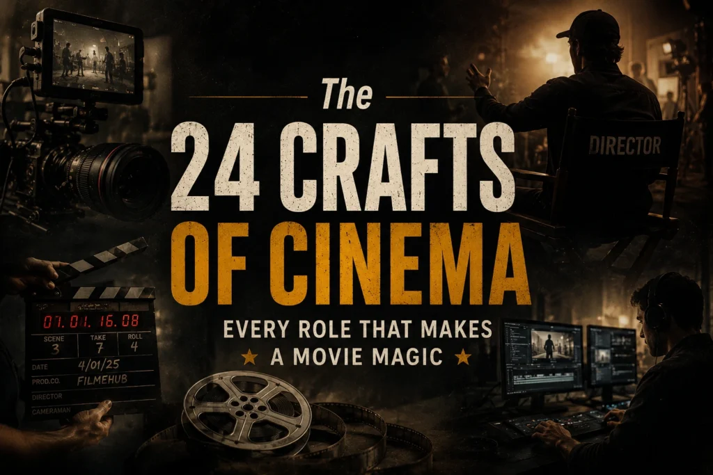 The 24 Crafts of Cinema: Every Role That Makes a Movie Magic
