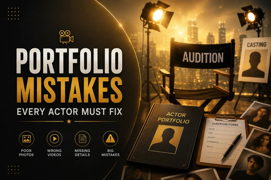 Portfolio Mistakes Every Actor Must Fix Before Losing the Audition